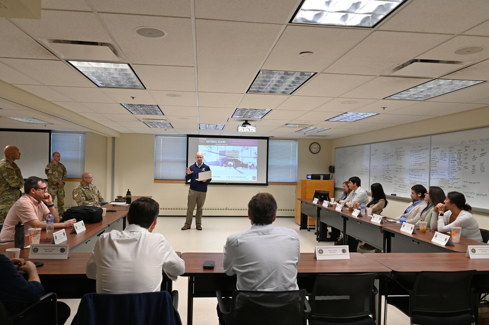 NH National Guard hosts congressional staffers at aviation facility