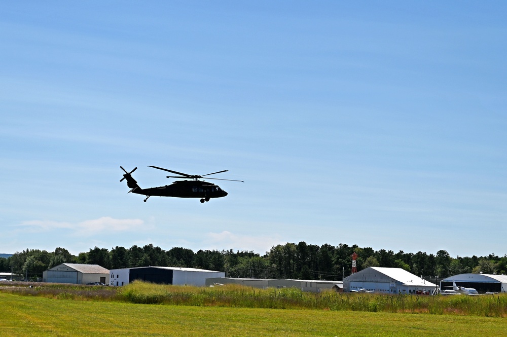 NH National Guard hosts congressional staffers at aviation facility
