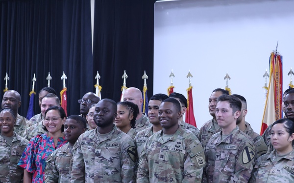 First cohort of F5 Postal School graduates at Camp Arifjan, October 2023