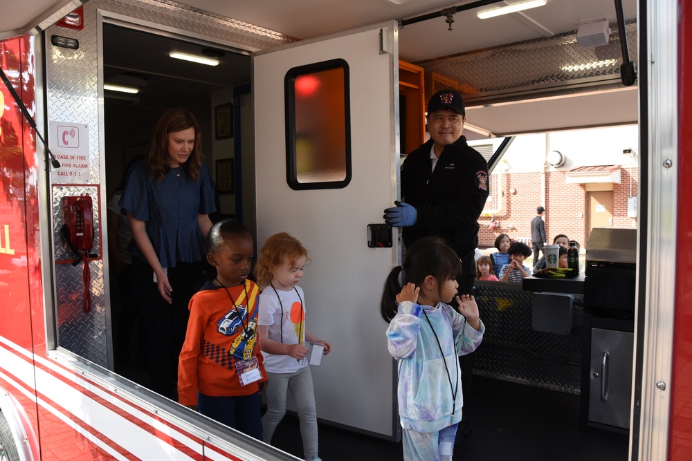 Elementary students have fun, learn fire safety during Fire Prevention Week