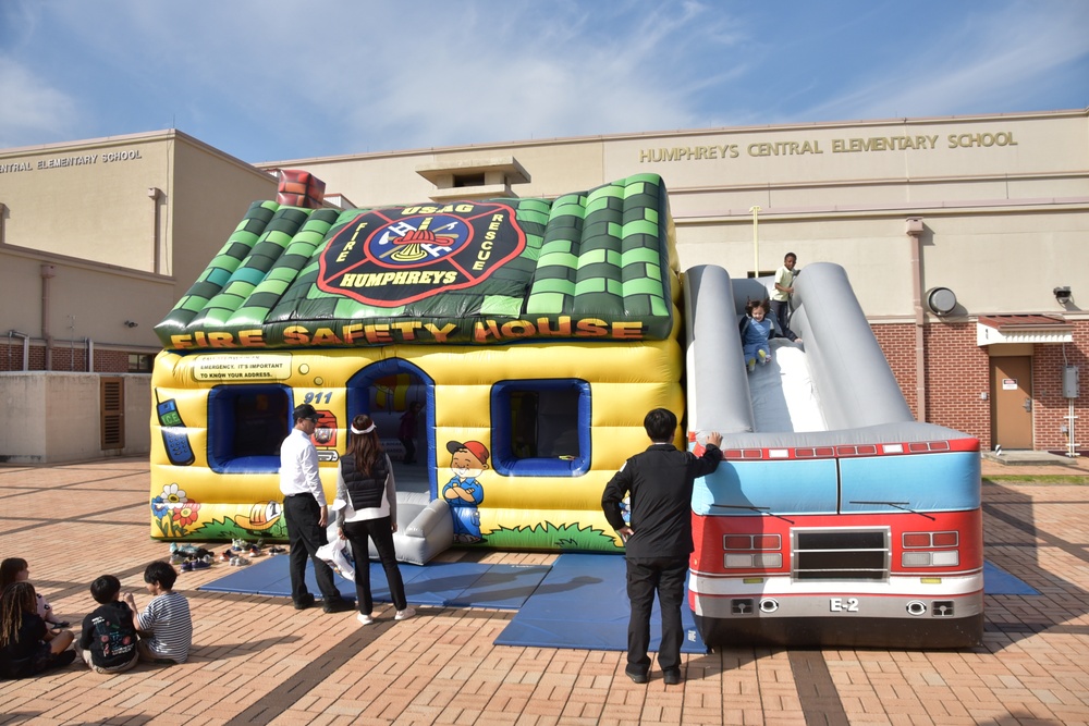 Elementary students have fun, learn fire safety during Fire Prevention Week