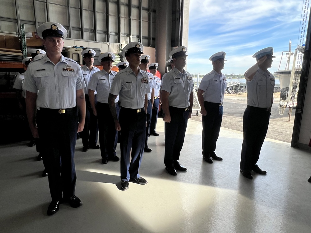 Photo of Coast Guard Station Tybee Ribbon Cutting