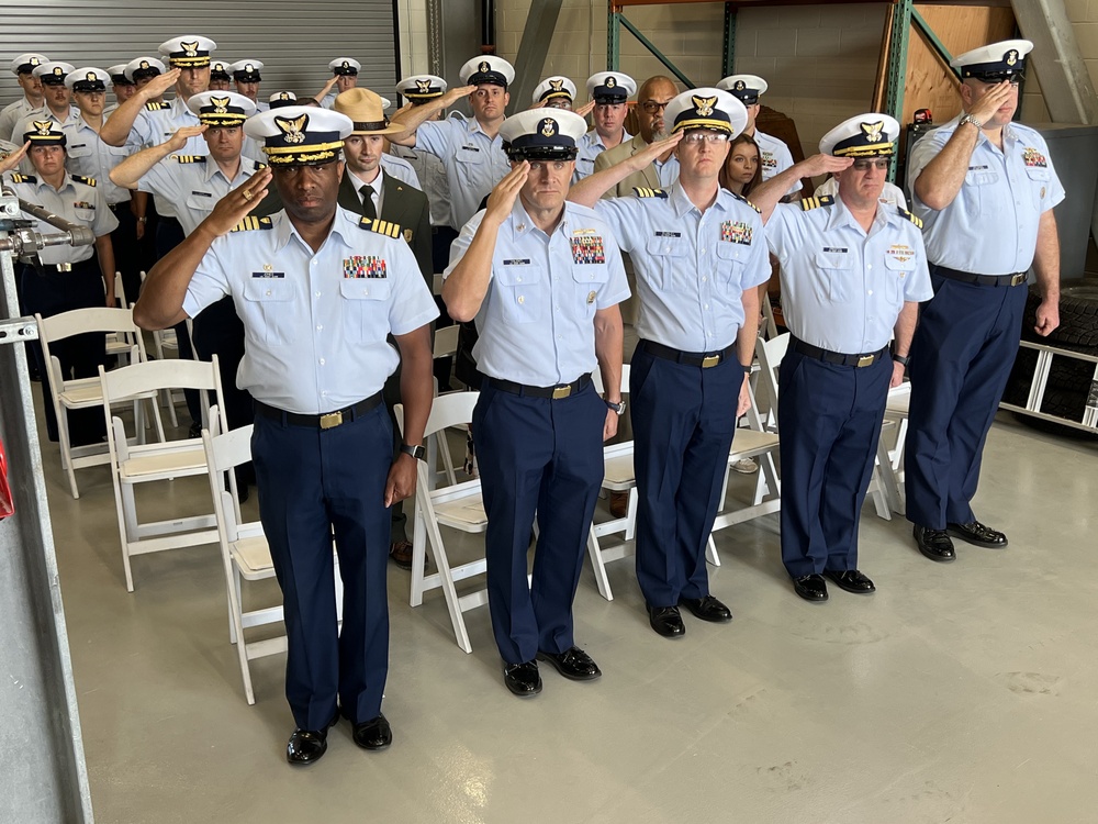 Photo of Coast Guard Station Tybee Ribbon Cutting