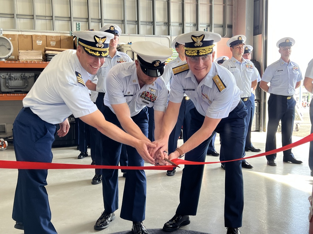 Photo of Coast Guard Station Tybee Ribbon Cutting