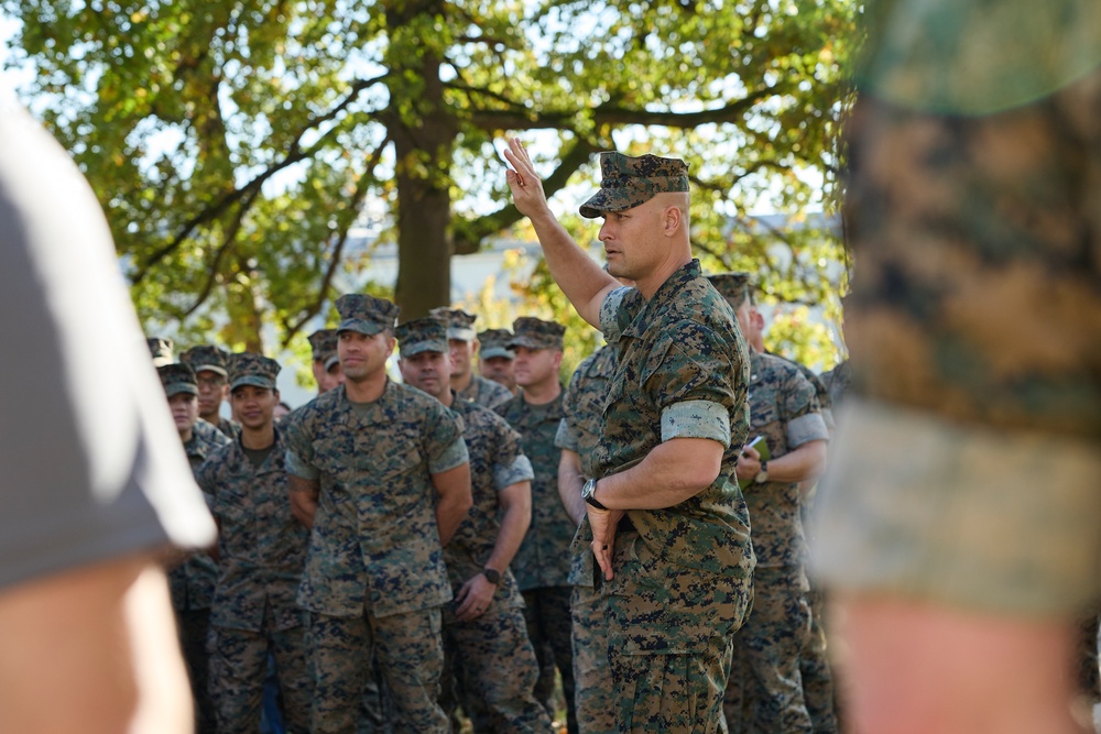 DVIDS - Images - MARFOREUR/AF All Hands Formation [Image 1 Of 6]