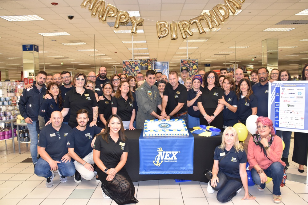 Navy Exchange Service Command and NEX Locations Celebrate the U.S. Navy’s 248th Birthday