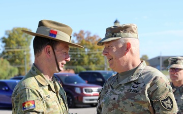 Military attachés visit ARAC