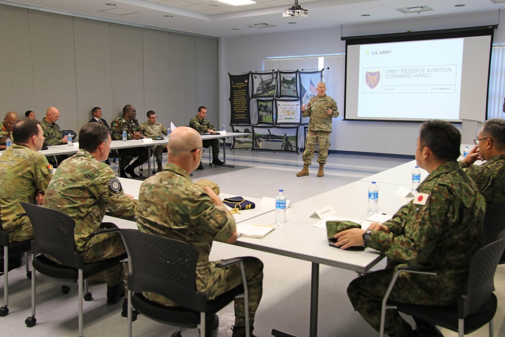 Military attachés visit ARAC