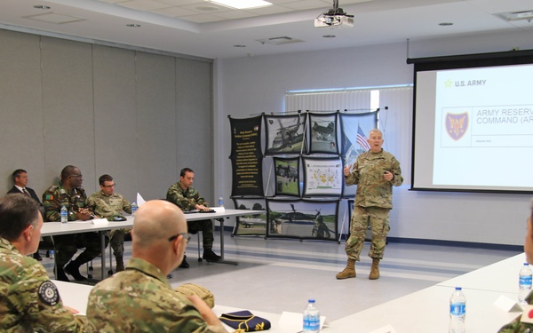 Military attachés visit ARAC