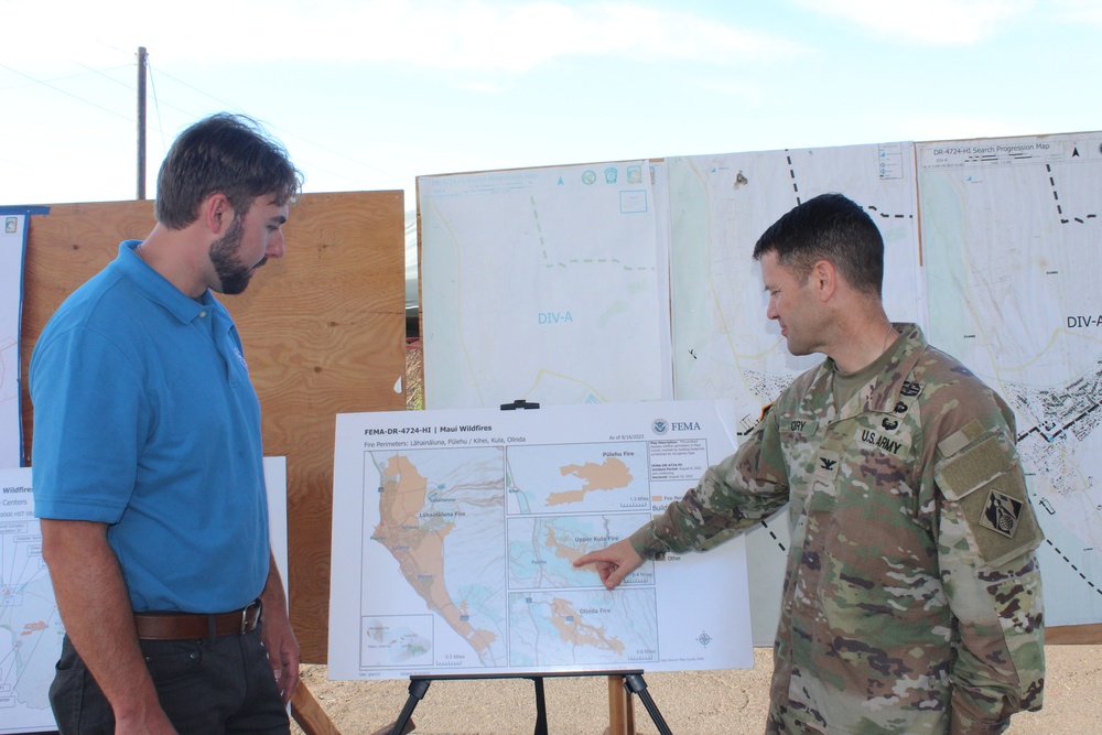 USACE and federal partners give updates on Hawaii Wildfire recovery mission