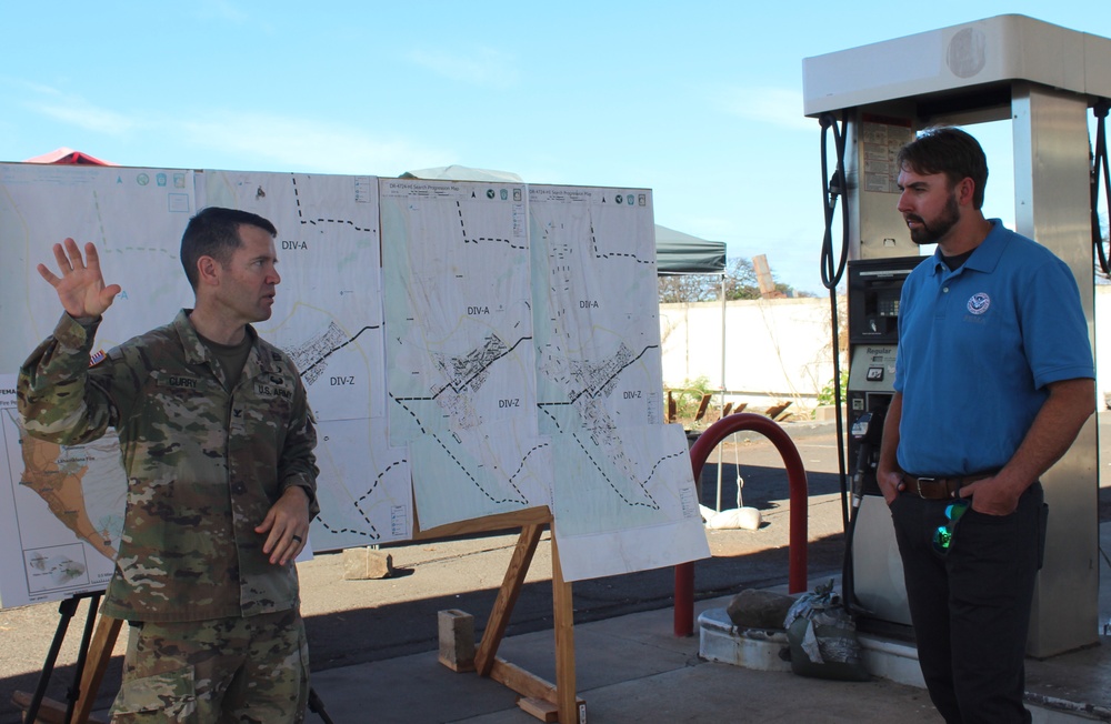 USACE and federal partners give updates on Hawaii Wildfire recovery mission