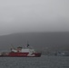 U.S. Coast Guard Cutter Healy moors in Tromsø, Norway