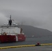 U.S. Coast Guard Cutter Healy moors in Tromsø, Norway