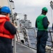 USS Ralph Johnson conducts RAS with USNS Tippecanoe.