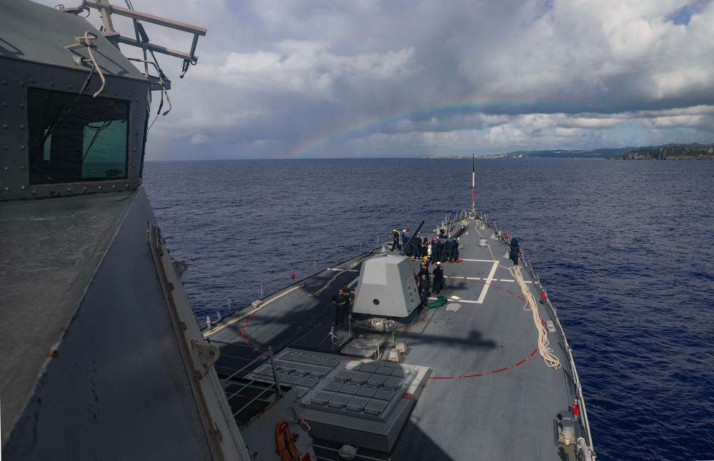 USS Dewey (DDG 105) Arrives in Guam