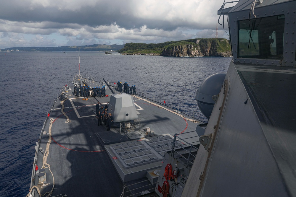 USS Dewey (DDG 105) Arrives in Guam