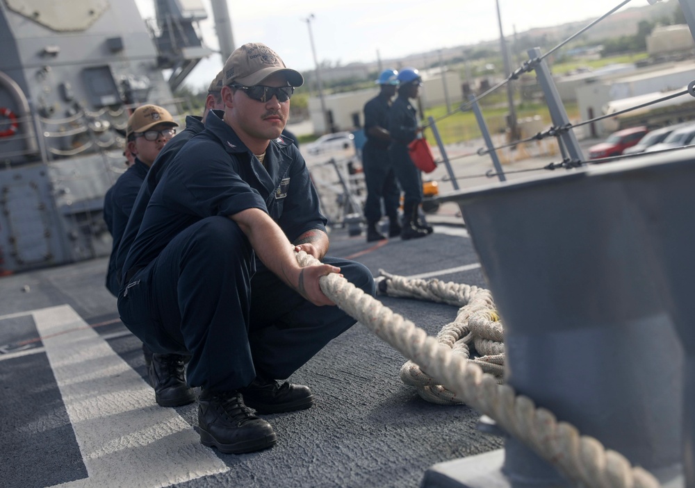 USS Dewey (DDG 105) Arrives in Guam