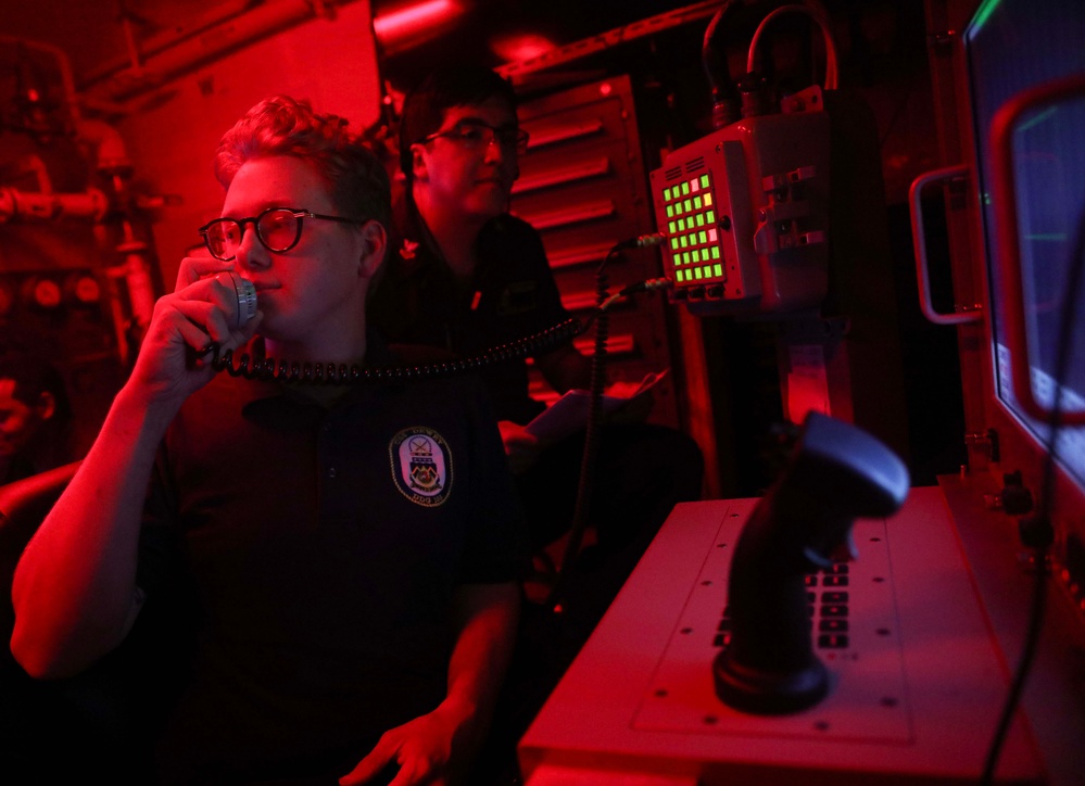 USS Dewey (DDG 105) Conducts a Live-Fire Exercise With the Close-In Weapons System While Operating in the Philippine Sea