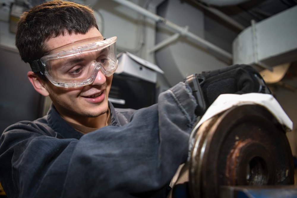 Preventative Maintenance Aboard USS Boxer (LHD 4)
