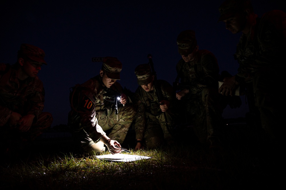 2023 Best Squad Competition teams hit the trail at Camp Oliver – USAMMDA health, performance monitoring system put to test during land navigation exercise