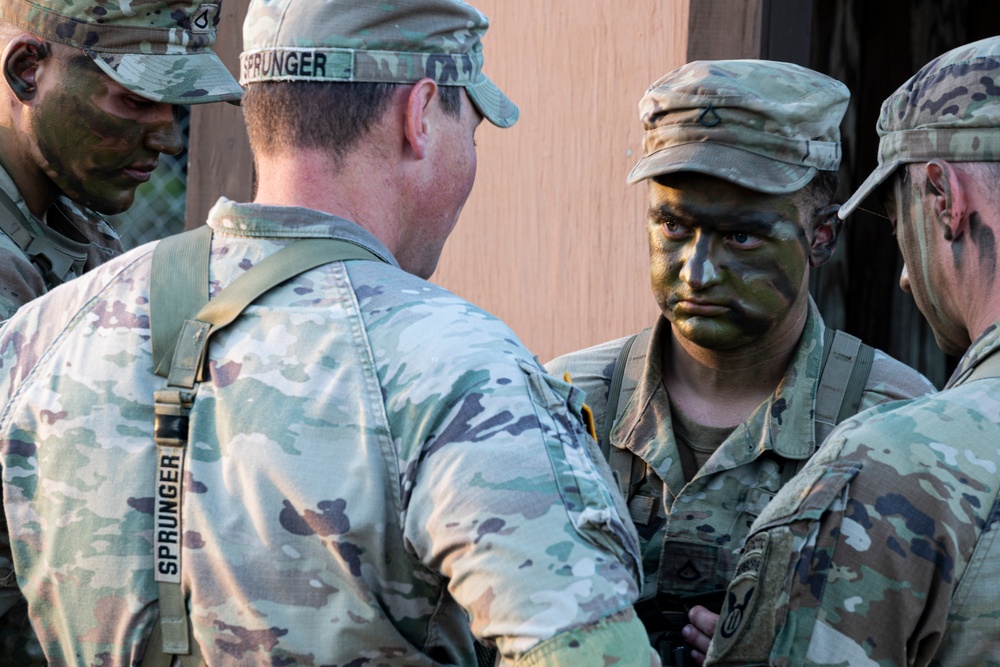 2023 Best Squad Competition teams hit the trail at Camp Oliver – USAMMDA health, performance monitoring system put to test during land navigation exercise