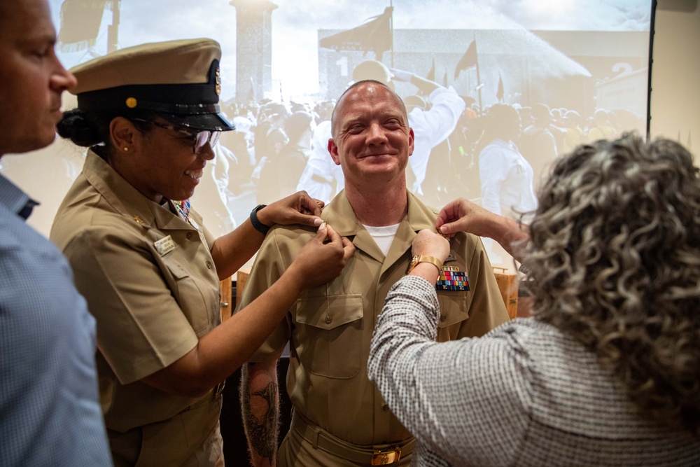 Chief pinning ceremony