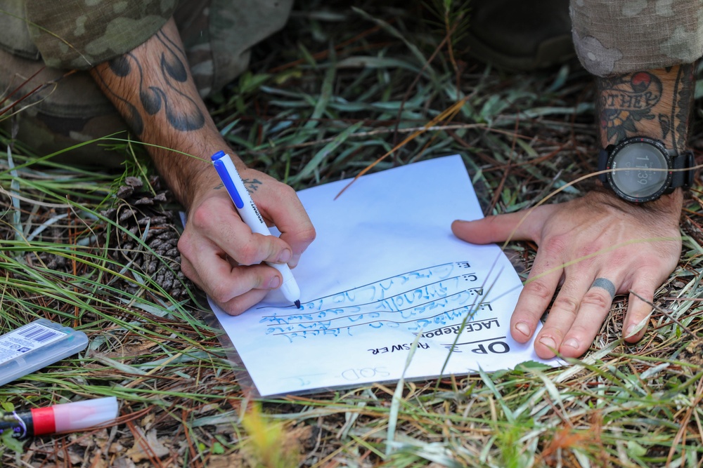 U.S. Army Best Squad Competition Day 6 Situational Training Exercise