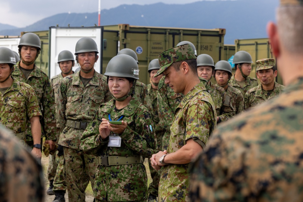 Combined Airfield Damage Repair training conducted at Marine Corps Air Station Iwakuni