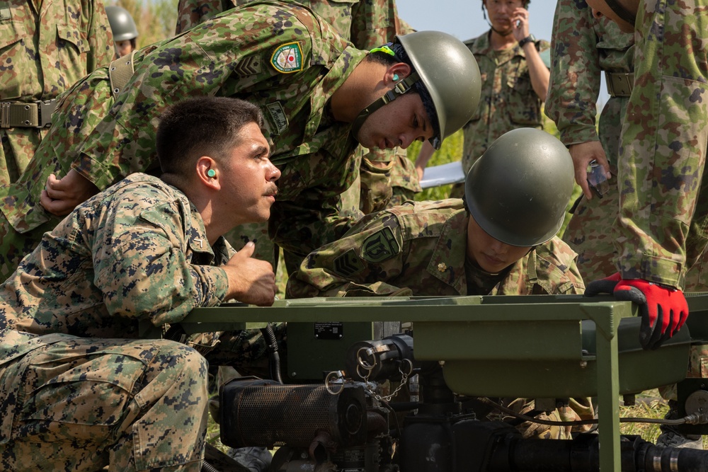 Combined Airfield Damage Repair training conducted at Marine Corps Air Station Iwakuni