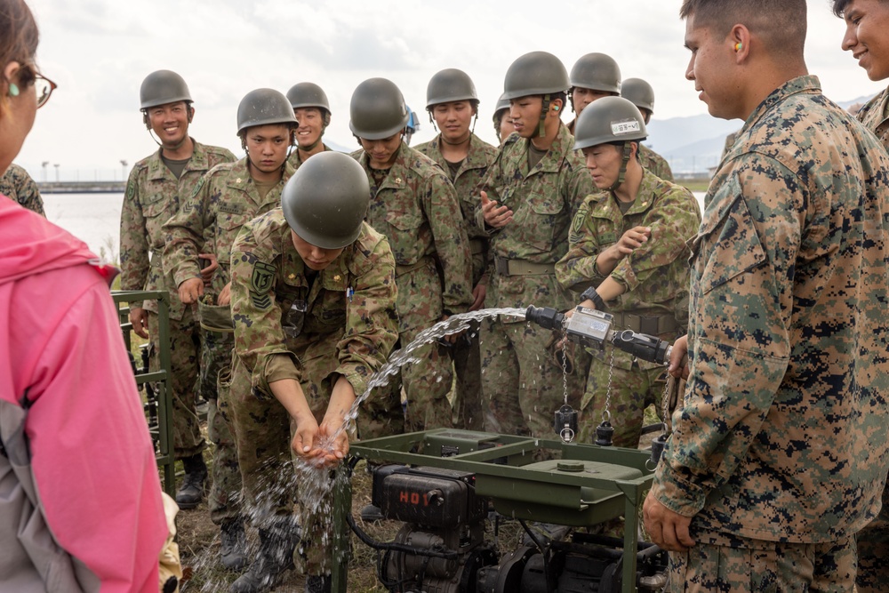 Combined Airfield Damage Repair training conducted at Marine Corps Air Station Iwakuni