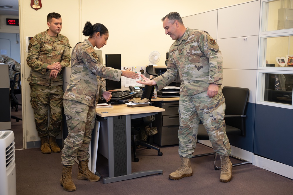 5th Air Force command visits Kadena