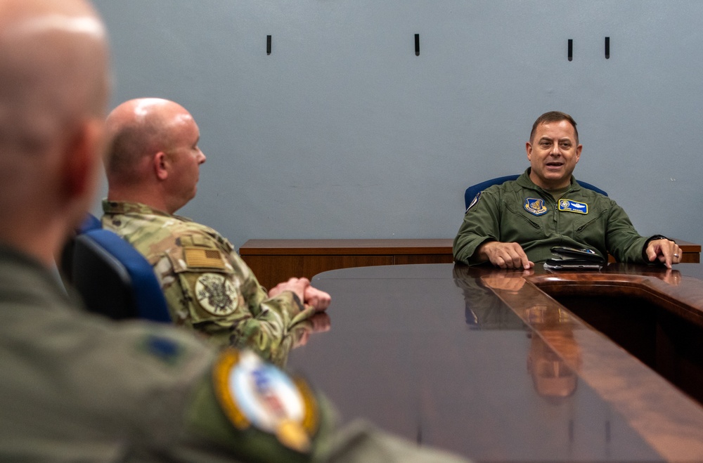 5th Air Force command visits Kadena