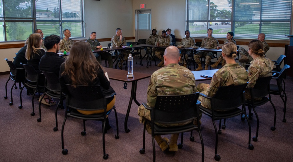 5th Air Force command visits Kadena