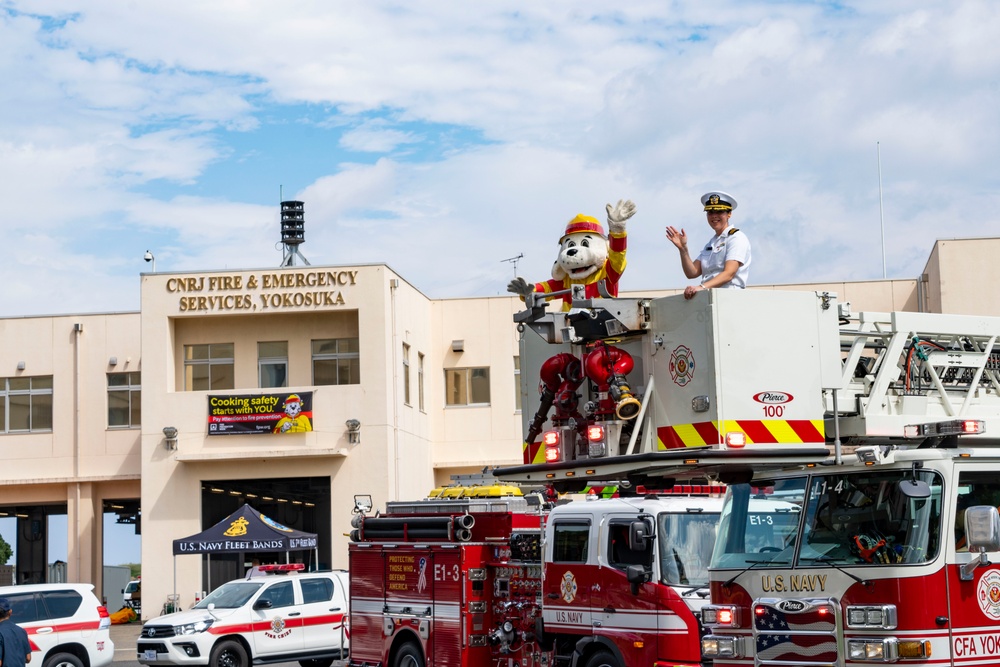 CFAY Fire &amp; Emergency Services Hosts 2023 Fire Prevention Month Parade