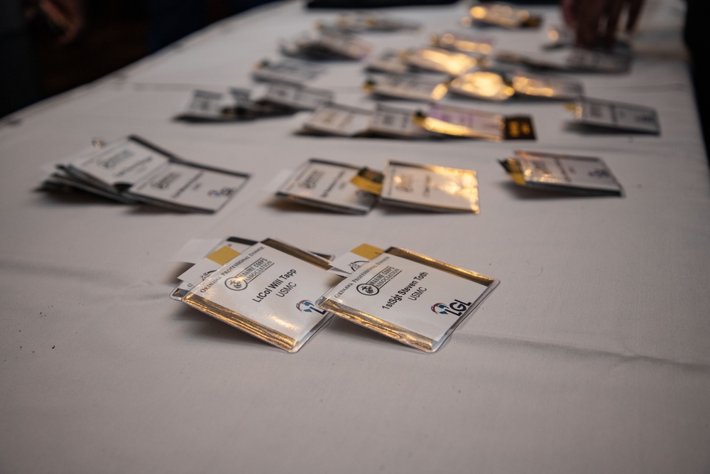 III MEF, MCIPAC Marines attend Fifth Annual Marine Corps Association Okinawa Professional Dinner