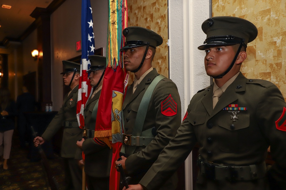 III MEF, MCIPAC Marines attend Fifth Annual Marine Corps Association Okinawa Professional Dinner