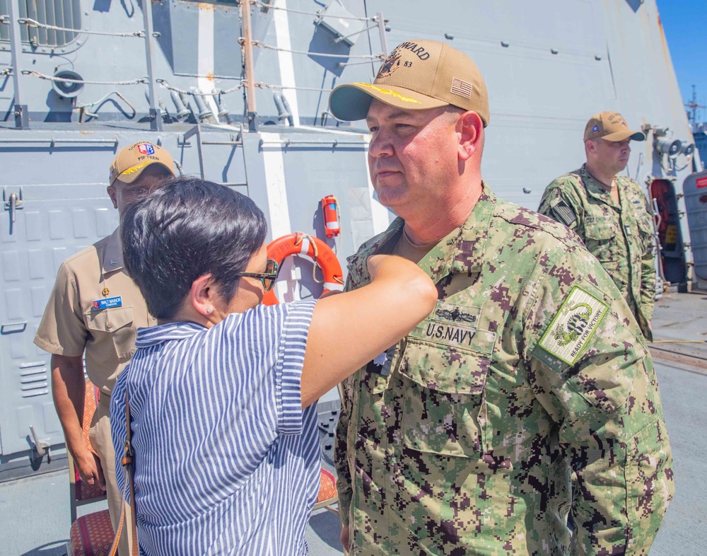 USS Howard (DDG 83) Change of Command Ceremony