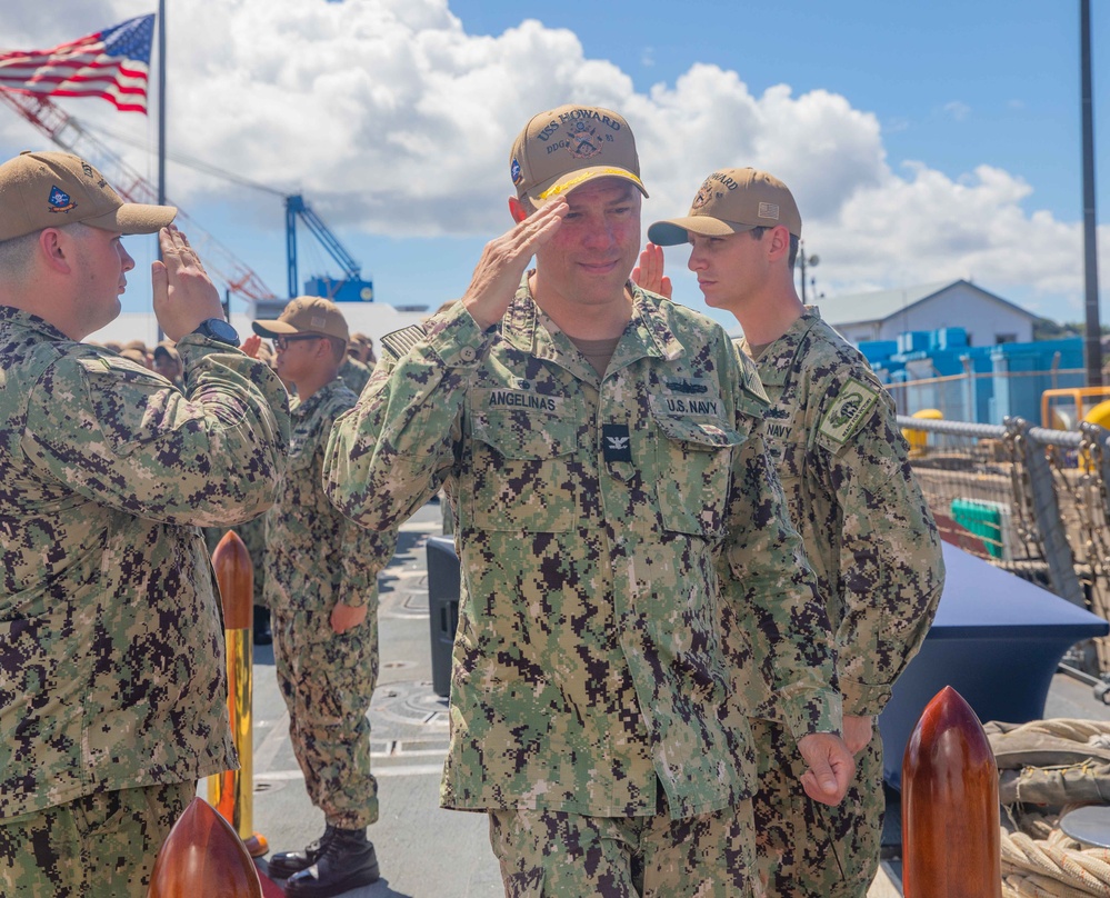 USS Howard (DDG 83) Change of Command Ceremony