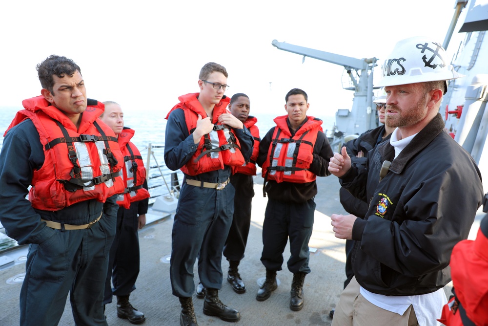 USS Paul Ignatius Small Boat Operations