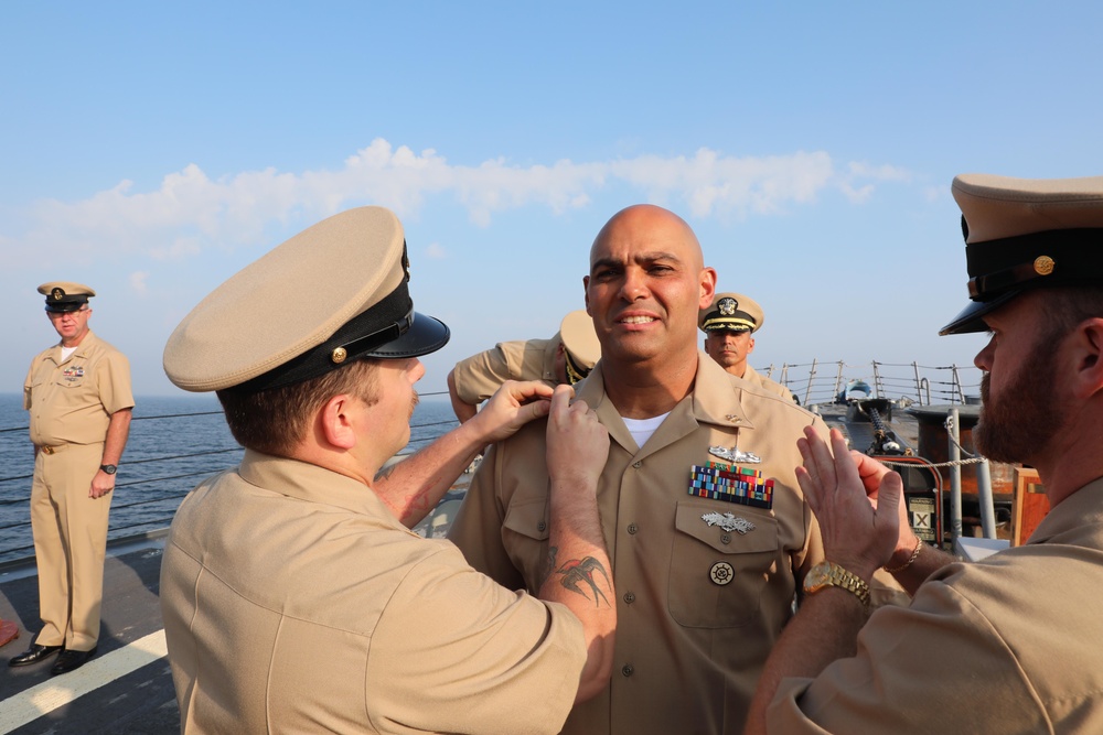 USS Paul Ignatius Chief Pinning Ceremony