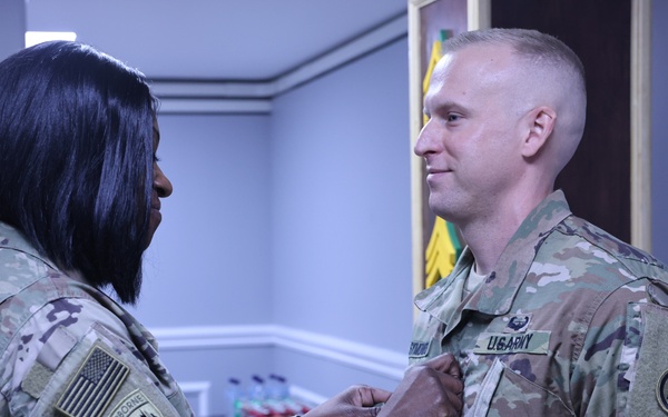 Master Sgt. Symonds Promotion