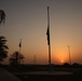 Flag flown over Camp Arifjan