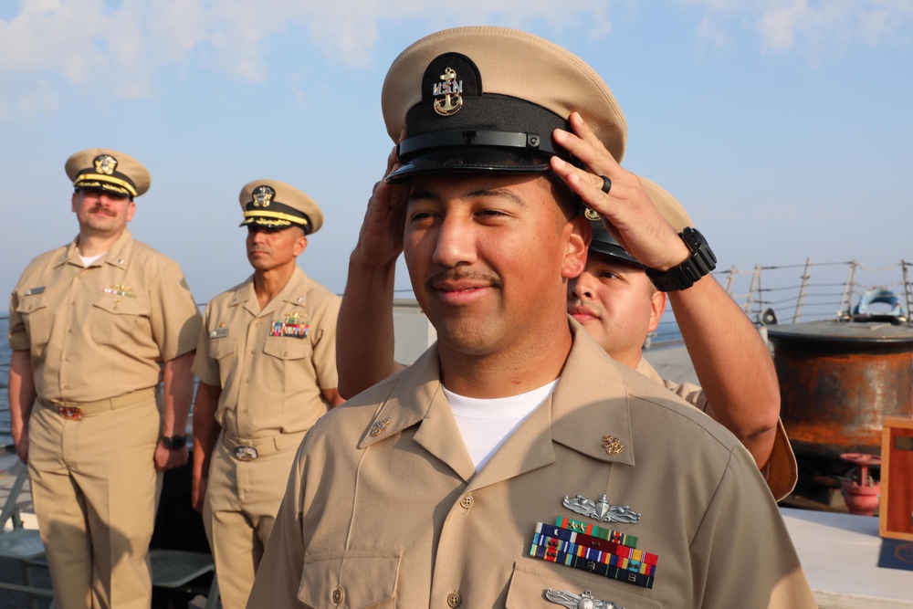 USS Paul Ignatius Chief Pinning Ceremony