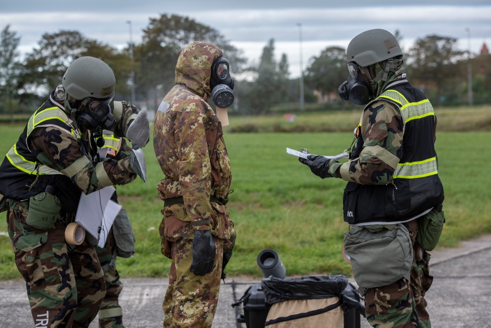 NATO Exercise Toxic Trip 23; multinational scenario responses
