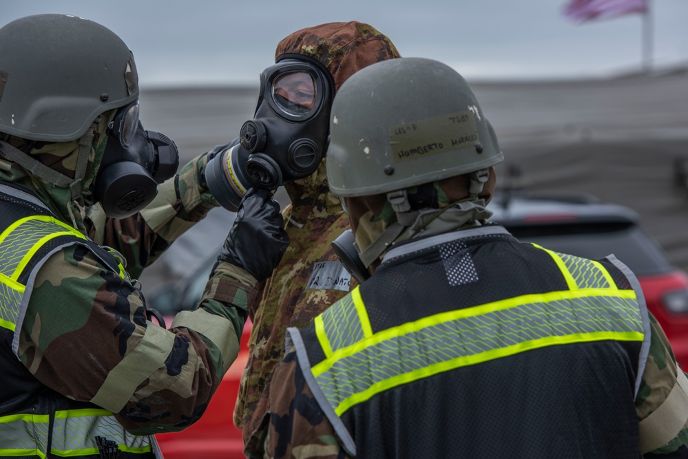 NATO Exercise Toxic Trip 23; multinational scenario responses