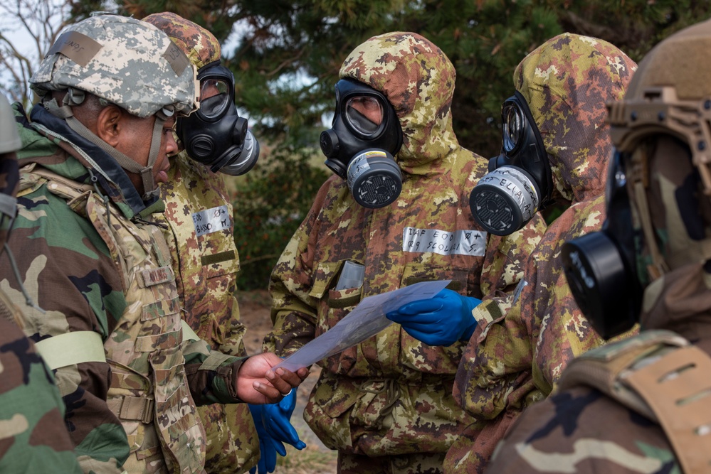 NATO Exercise Toxic Trip 23; multinational scenario responses