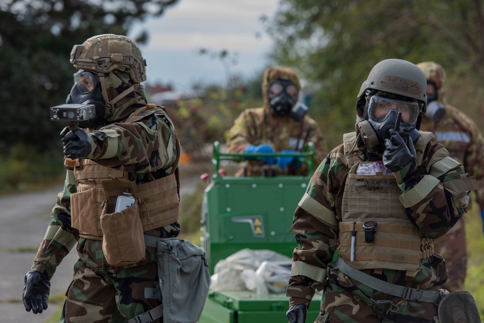 NATO Exercise Toxic Trip 23; multinational scenario responses