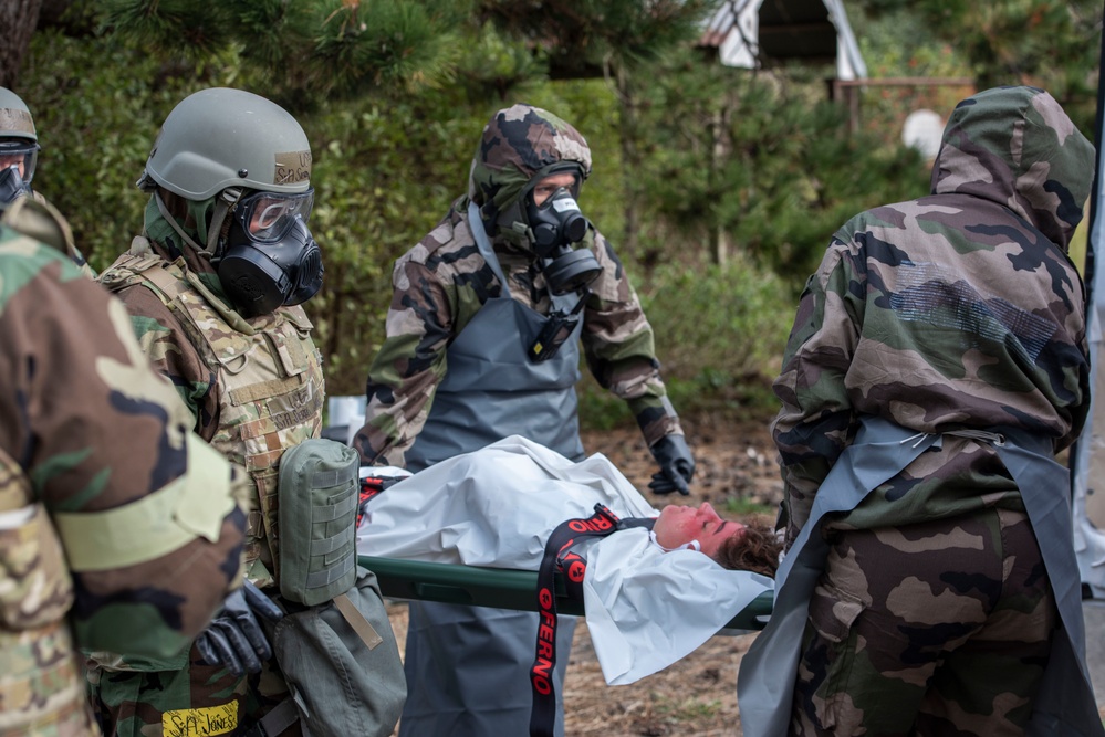 NATO Exercise Toxic Trip 23; multinational scenario responses