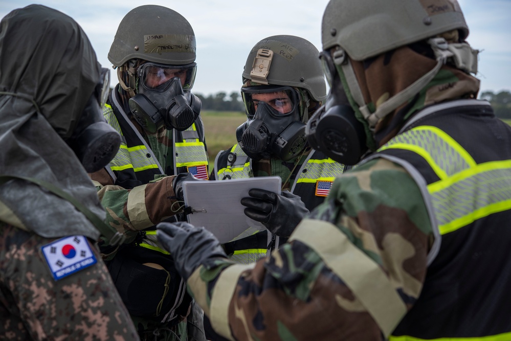 NATO Exercise Toxic Trip 23; multinational scenario responses