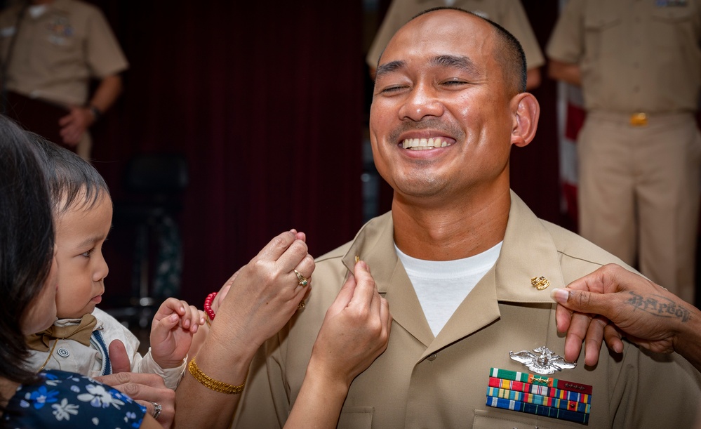 Chief Pinning Ceremony